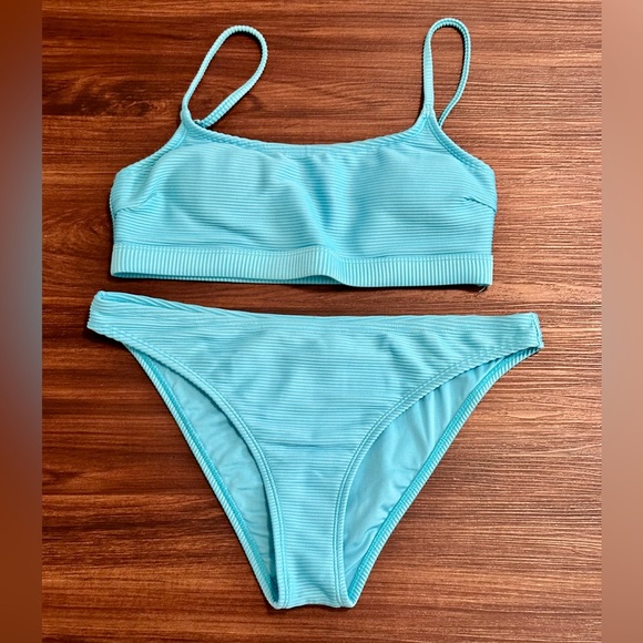 Aero Ribbed Bikini Set M/L - Picture 1 of 4